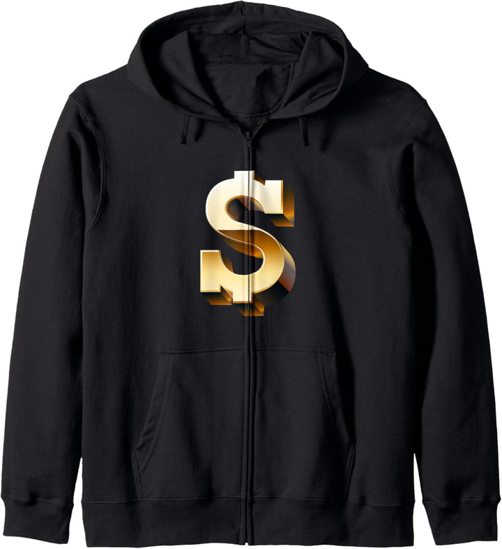 Dollarschild Geld Kapuzenjacke