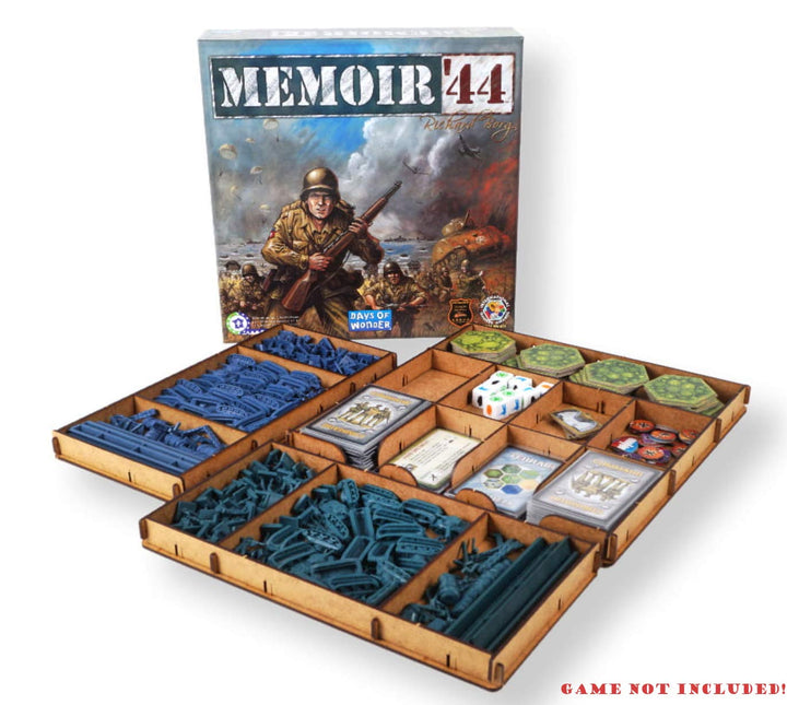 docsmagic.de Organizer Insert for Memoir 44 Box - Einsatz, Memoir 44