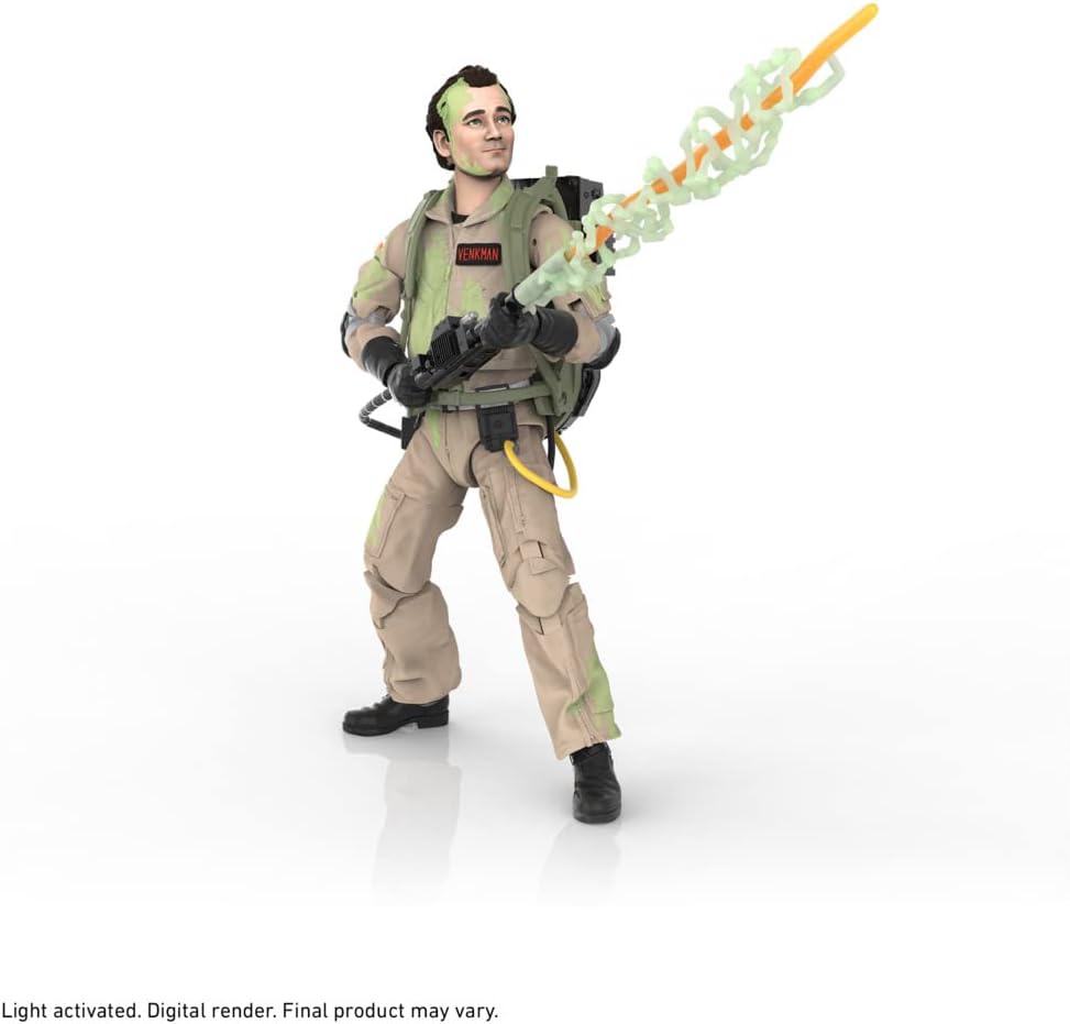 Hasbro Ghostbusters Plasma Series Ghostbusters-Figur, leuchtet im Dunkeln, 15,2 cm, Sammlerstück, Kl