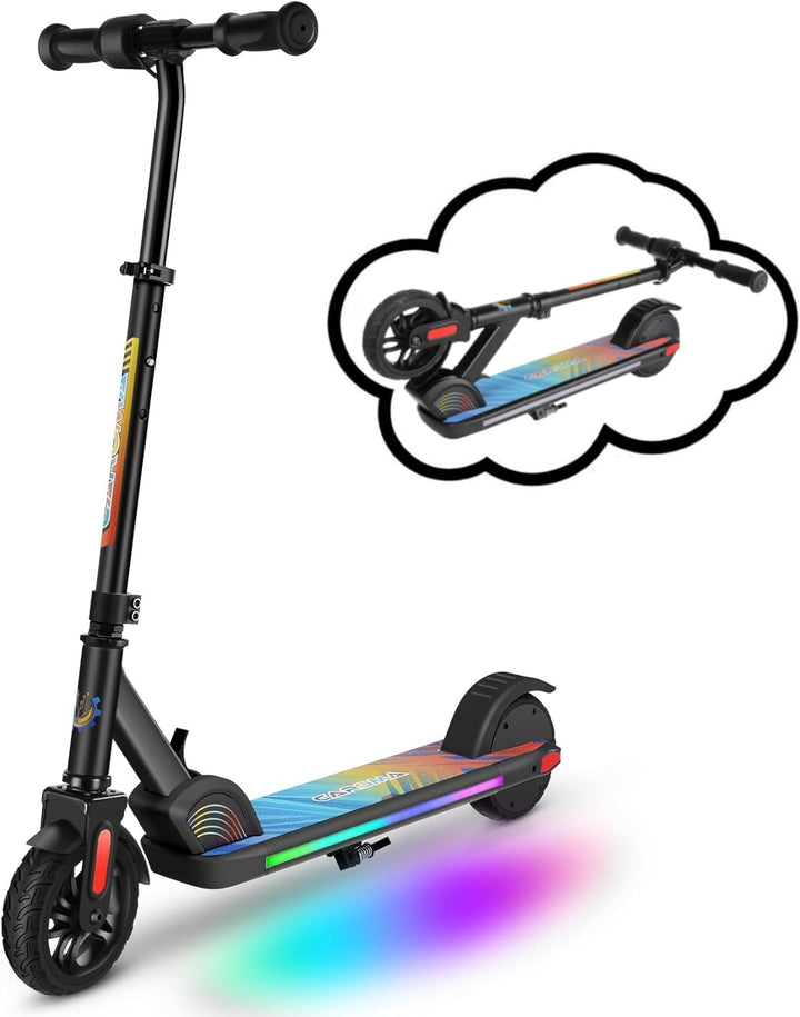 Caroma E Scooter Kinder von 8-12 Jahren, 180W Motor, bis zu 16 km/h & 8 km, Elektroroller Kinder mit