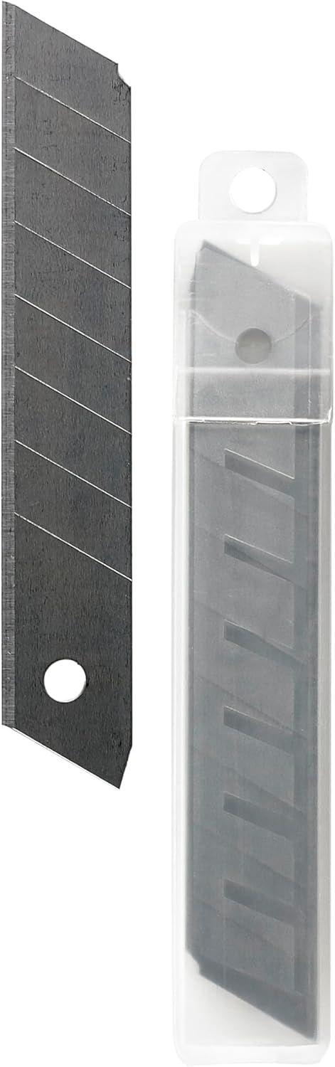 Alco-Albert 116_129-10 - Cuttermesser 18mm mit 60 Ersatzklingen, 5 Universalmesser Profi, Teppichmes