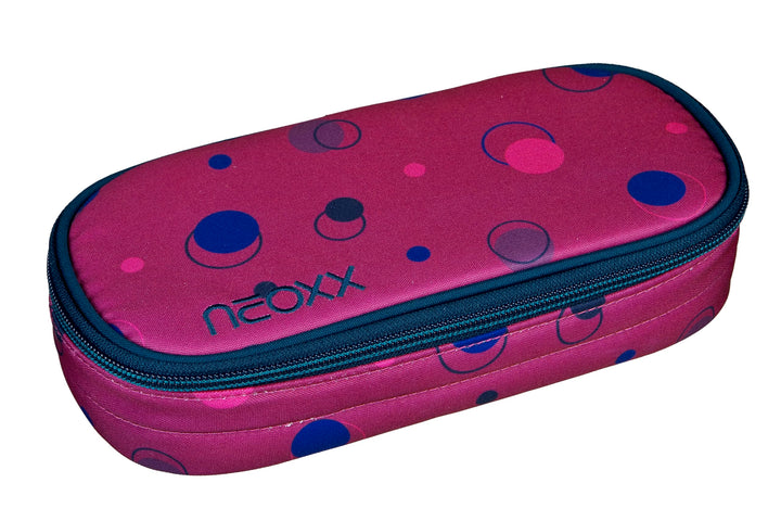 neoxx - Jump Schlamperbox - Recycelte PET-Flaschen, Hauptfach mit Reissverschluss, 10 Stifteschlaufe
