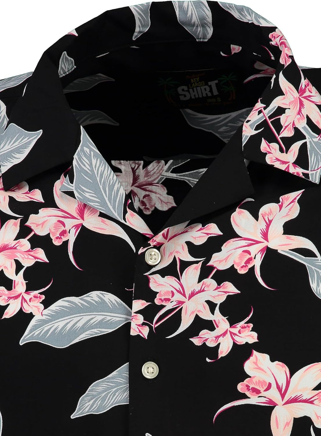 KEY LARGO Herren MSH Trinidad Shortsleeve Hemden M Black (1100), M Black (1100)