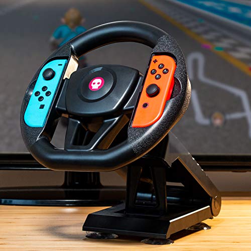 Numskull Nintendo Switch Joy-Con Steering Wheel Table Attachment, Switch Racing Wheel Accessory (Nin