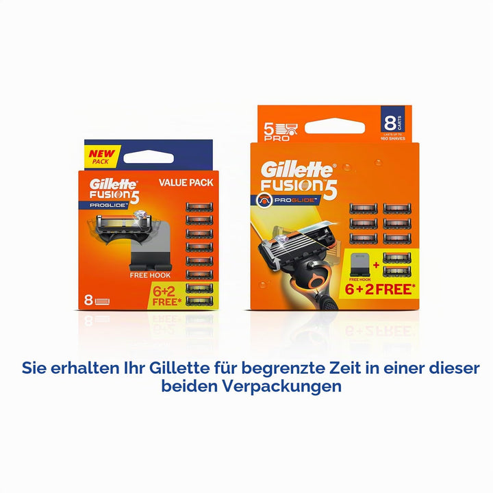 Gillette Fusion ProGlide (8 Blades) 8 Cartridge, 8 Cartridge