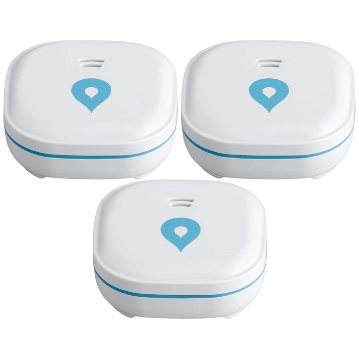 SEBSON Wassermelder mini GS153, 10 Jahres Langzeit-Batterie, Wasseralarm, Wasserwächter 60x60x24,2mm