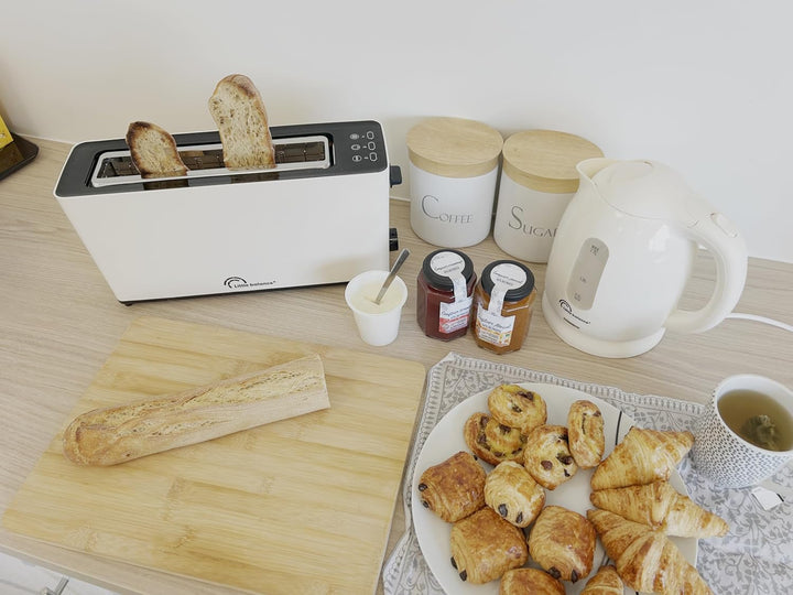 LITTLE BALANCE 8829 Happy Toast, Toaster, 1 langer Schlitz, 1 Baguettescheibe, Thermostat mit 7 Posi