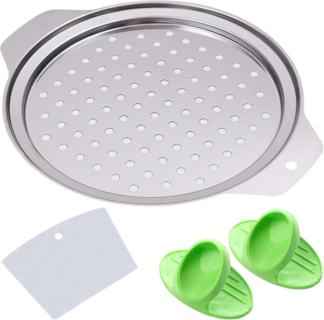 Spätzlesieb Aus Edelstahl Runden, Spätzlesieb Für Töpfe (24-28cm) - Mühelose Und Schnelle Herstellun