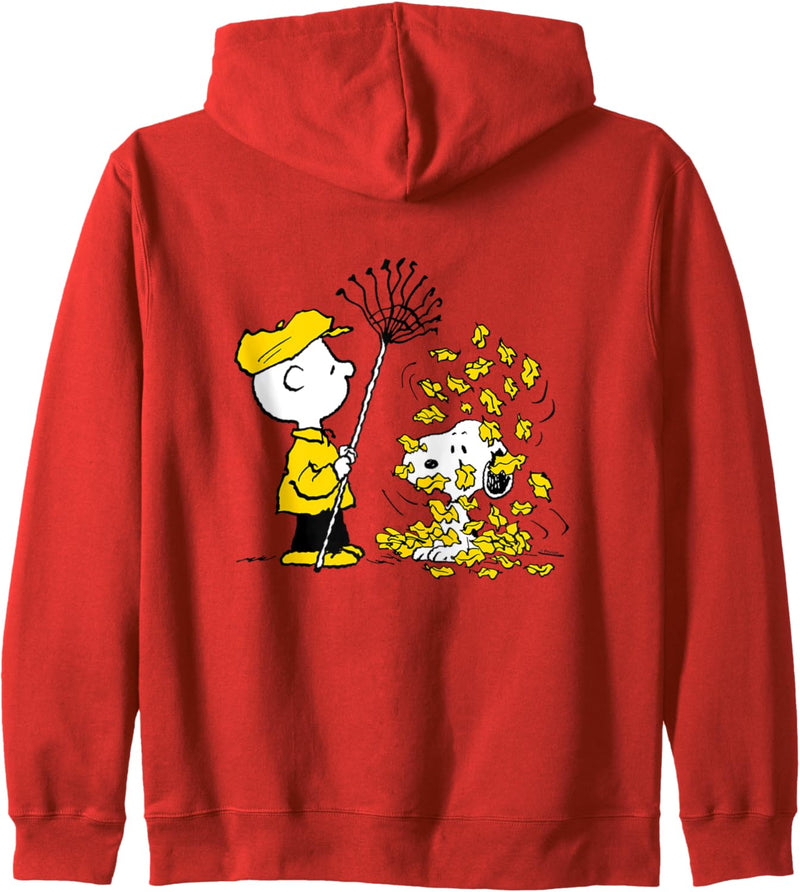 Peanuts Charlie Brown Snoopy Herbstblätter Kapuzenjacke