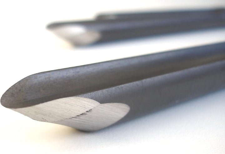 Wiedemann HSS Ø 13mm Doppelschliff Spindelformröhre ohne Heft (Griff) für Drechsler drechseln, Woodt