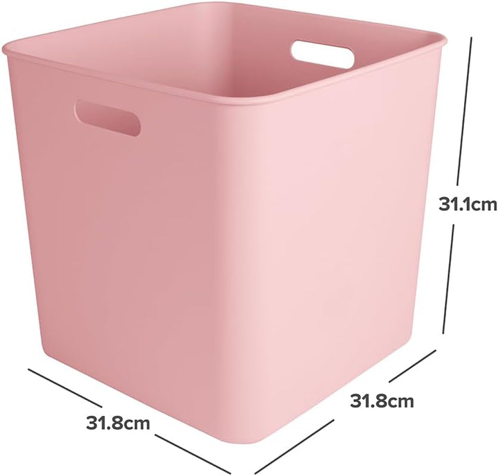 Sunware Sigma Home Aufbewahrungsboxen Klein 25L - 31,8 x31,8x 31,1cm - Kunststoff Aufbewahrungsbox O