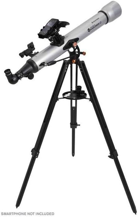 Celestron 22451 StarSense Explorer LT80AZ Smartphone-App-fähiges Dobson-Tischteleskop mit StarSense-
