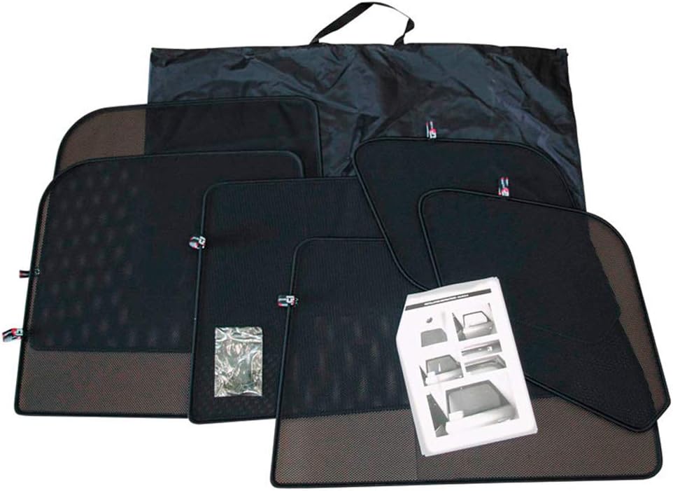 Satz Car Shades kompatibel mit Volkswagen Tiguan II Allspace 2017- (6-teilig) Set complet, Set compl