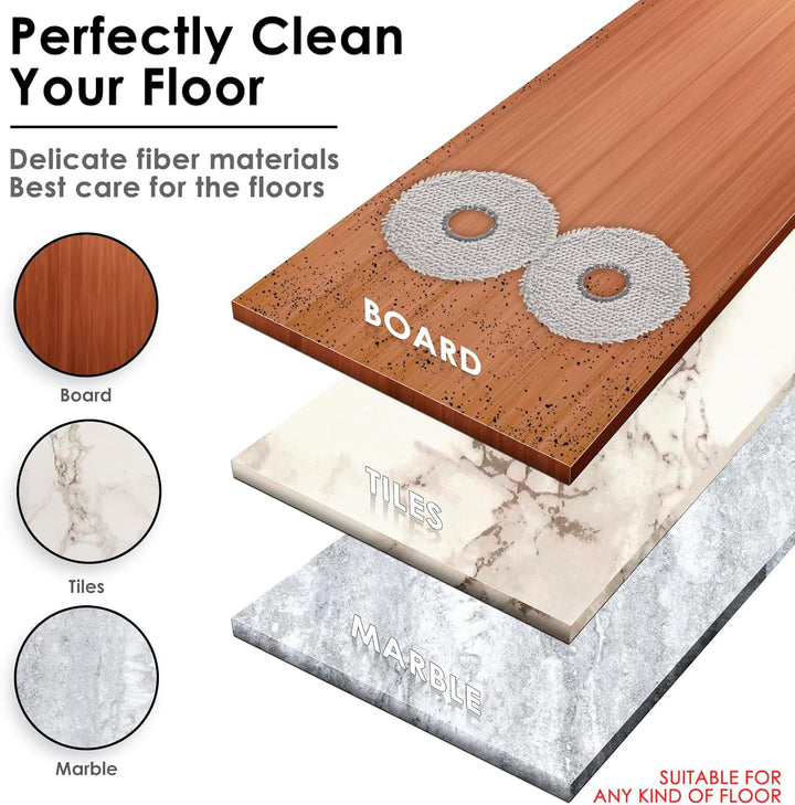 (12 Stück) Wischpad für ECOVACS DEEBOT T30C Omni, T50 Max Pro Omni, N30 Pro Omni, T50 Pro Omni, T50