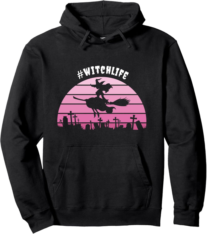 Damen Hexe Witchlife Hexenkostüm Pullover Hoodie