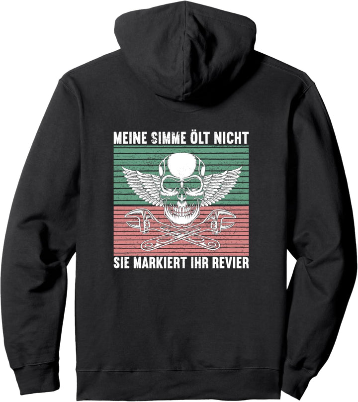Suhl Simson S50 S51 Zweitaktmotor für die Ewigkeit Pullover Hoodie