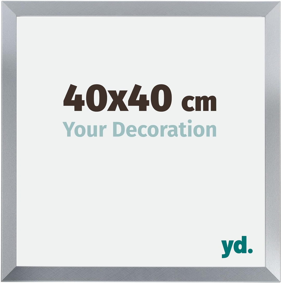 yd. Your Decoration - Bilderrahmen 40,00x40,00 cm - Bilderrahmen aus MDF mit Acrylglas - Antireflex