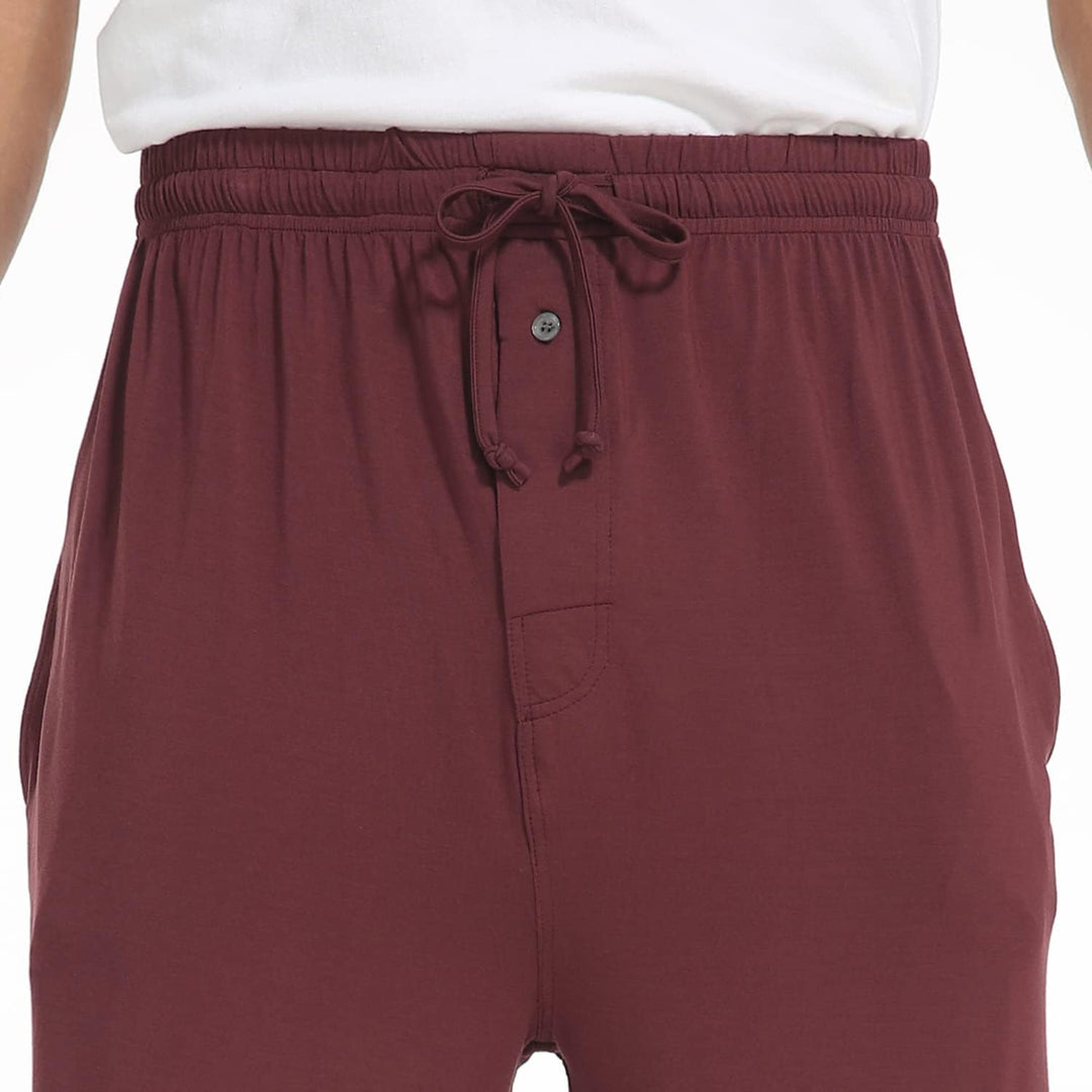 North Bund Herren Schlafanzughose Kurz Pyjamahose 2er Pack Schlafshorts Freizeithose Sommer Nachtwäs