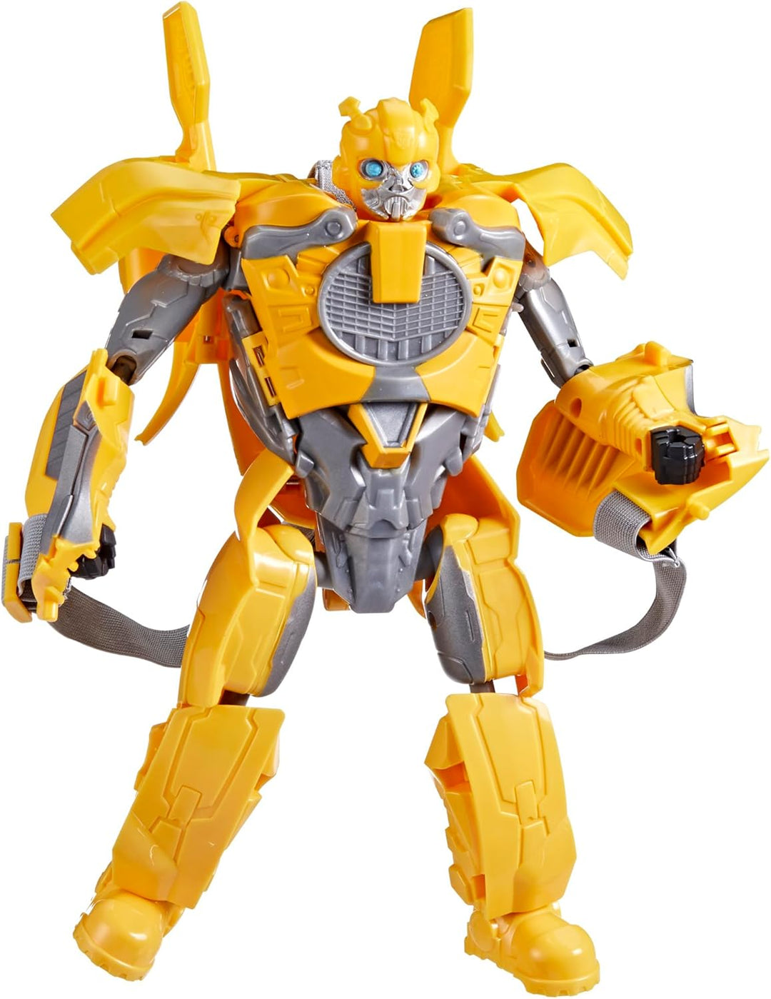Transformers One 2-in-1 Bumblebee B-127 Maske und Action-Figur, verwandelbar in 15 Schritten, Rollen