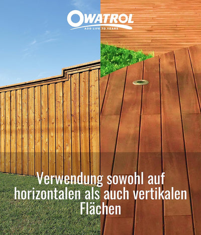 OWATROL® WPC Reiniger Holzreiniger Terasse 1L - Terrassenreiniger Holz - WPC Pflege - Pflegemittel f