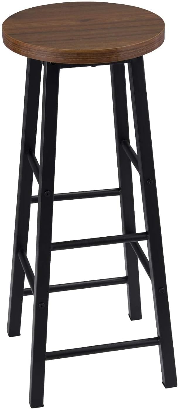 WOLTU BH130dc-2 2X Barhocker Bistrohocker Tresenhocker Barstuhl, Gestell aus stabilem Stahl, Stizflä
