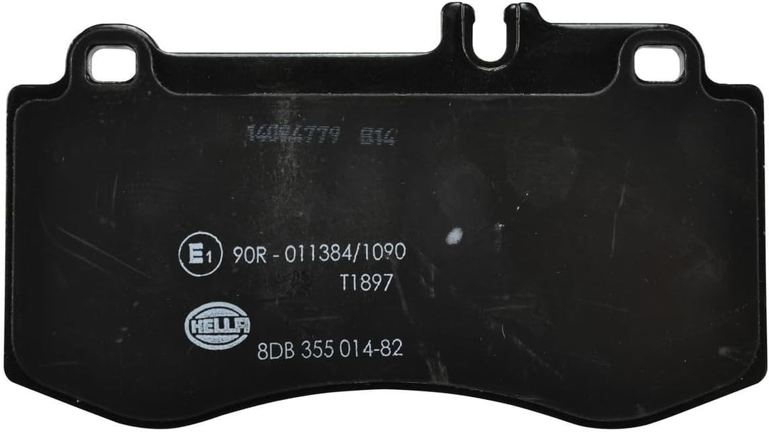 HELLA PAGID 8DB 355 014-821 Bremsbelagsatz - T1897 - Dicke/Stärke: 17.5mm - Bremssystem: Brembo - fü