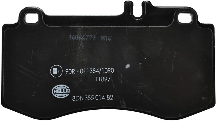 HELLA PAGID 8DB 355 014-821 Bremsbelagsatz - T1897 - Dicke/Stärke: 17.5mm - Bremssystem: Brembo - fü