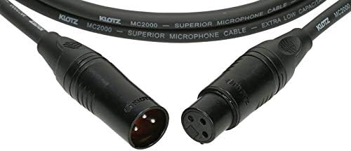 KLOTZ M2 high end Mikrofonkabel, schwarz, XLR female XLR male von KLOTZ (10m), 10m