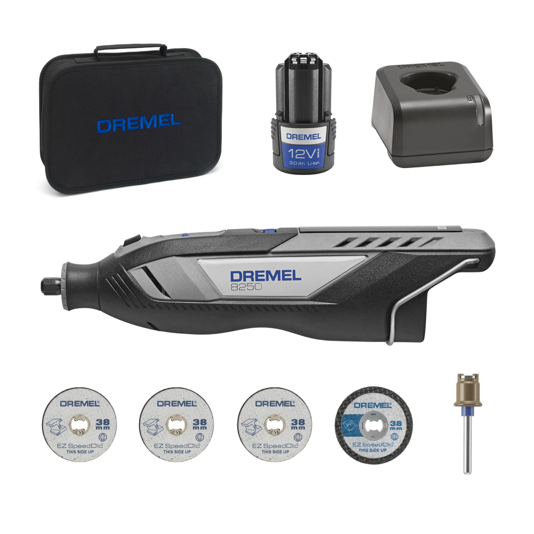 Dremel 8250 12V Akku-Rotationswerkzeug 5.000-30.000 U/min Bürstenloser Multifunktionswerkzeug set mi