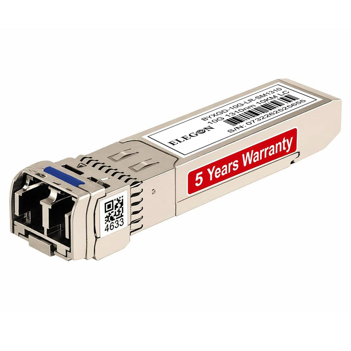 10GBASE-LR SFP+ Transceiver, 10G SMF Duplex LC, bis 10km (6.2mi), kompatibel Cisco SFP-10G-LR, Ubiqu
