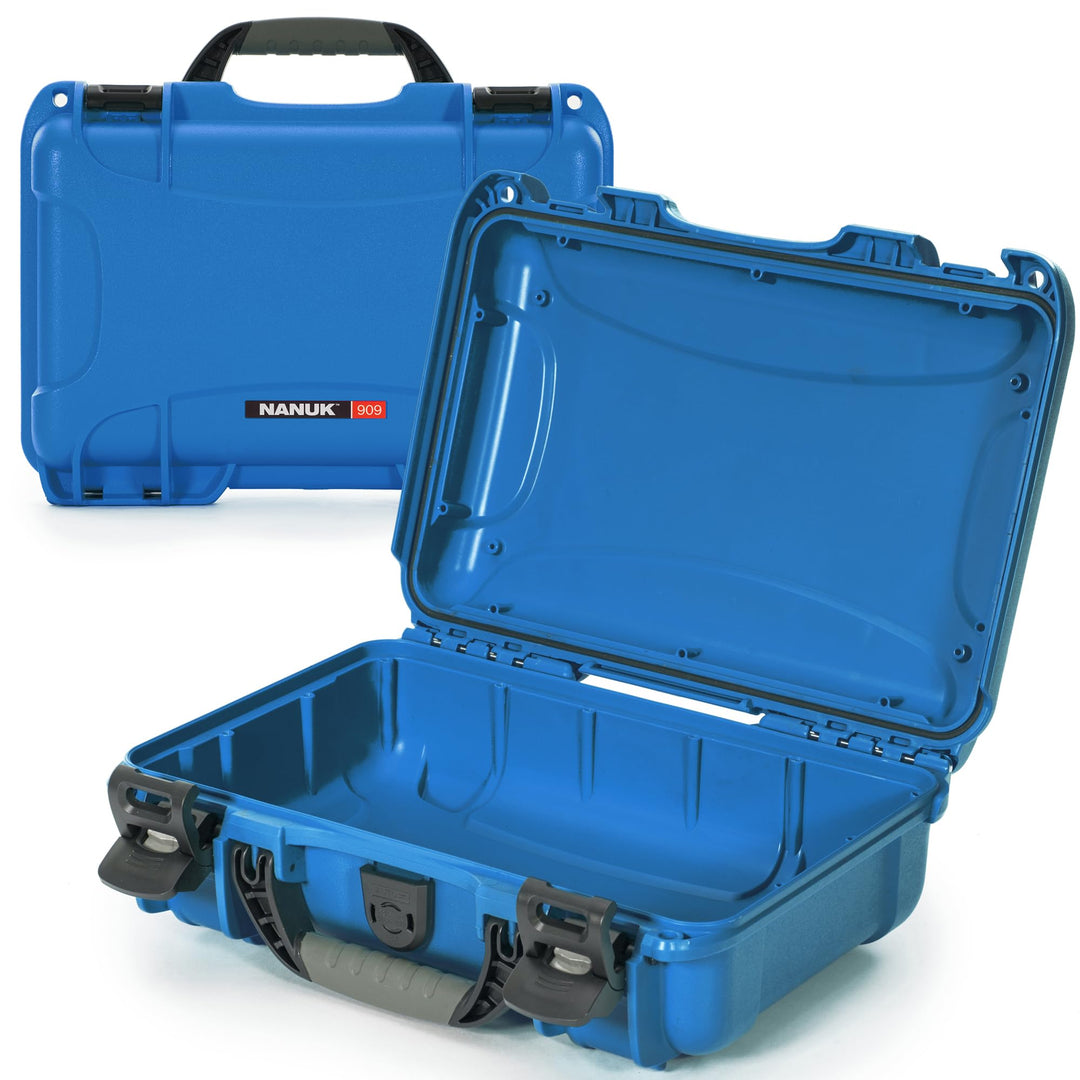 Nanuk 909 wasserdichte Hartschalenkoffer - Blau Blau leer, Blau leer