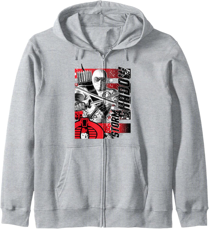 G.I. Joe Storm Shadow Paint Splatter Logo Kapuzenjacke