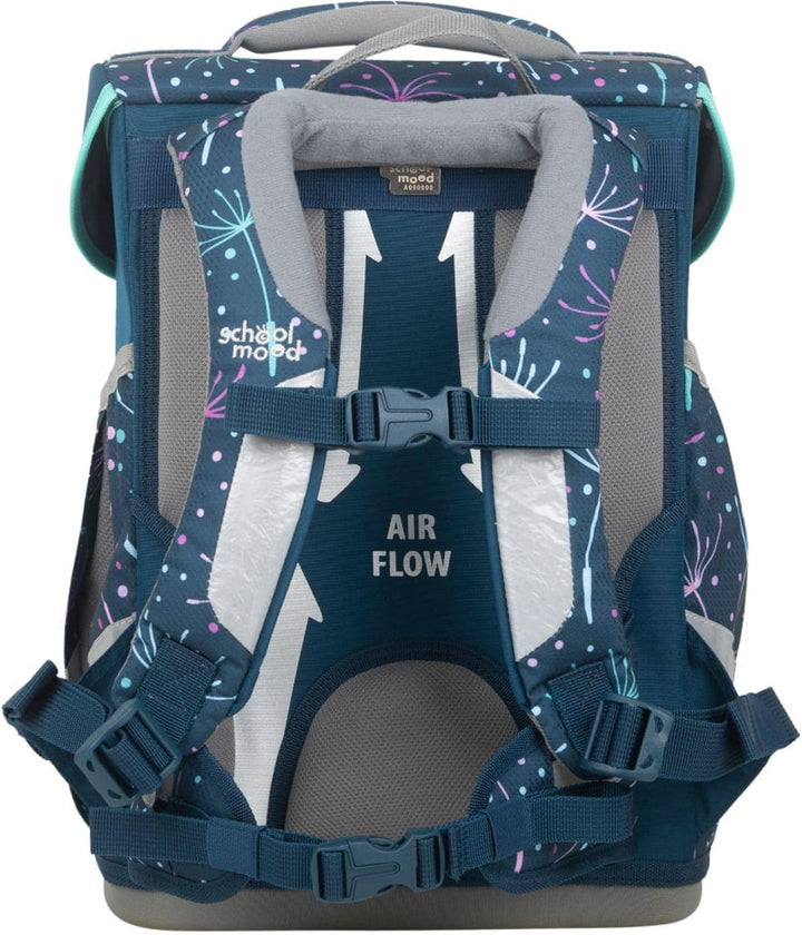 SCHOOL-MOOD Champion Pro Lina Kätzchen Schulranzenset 7-teilig 21,5L Stauraum, ergonomisches Easy Fi