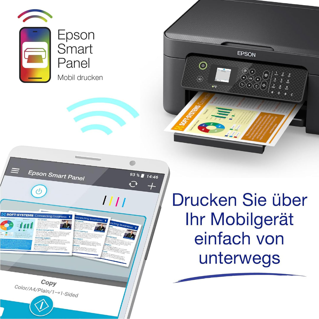 Epson MF Encre WF-2910DWF, C11CK64402, Black