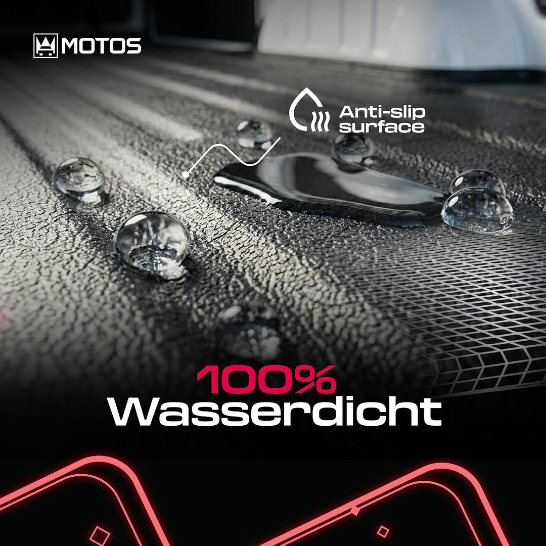 M MOTOS Kofferraum Schutzmatte passt für Nissan NV200 ab 2009 Robuste 3.5mm TPE Gummimatte Aussenber