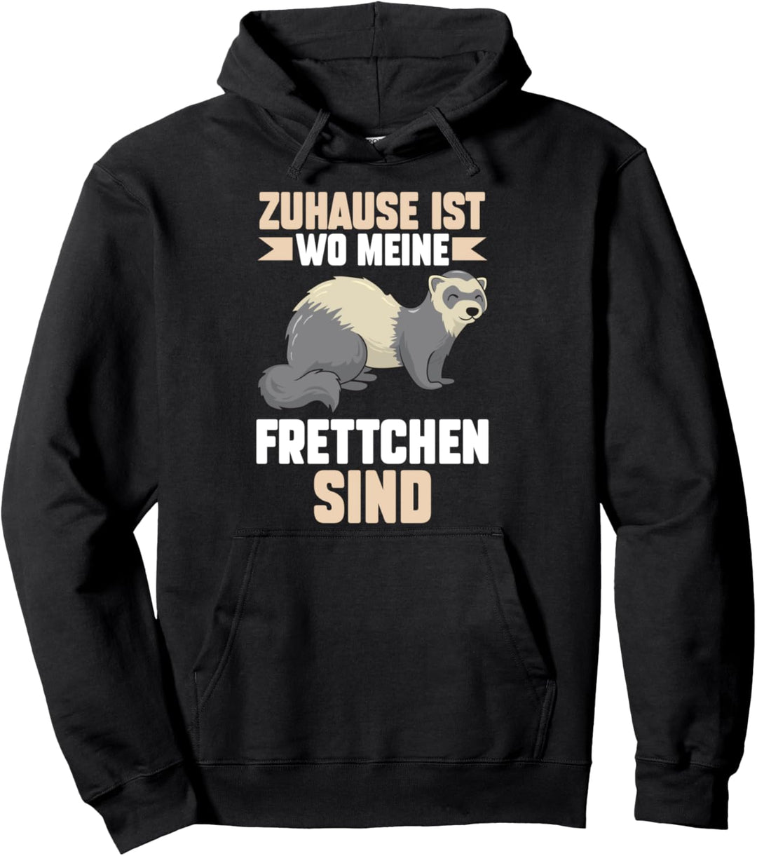 Frettchen Pullover Hoodie