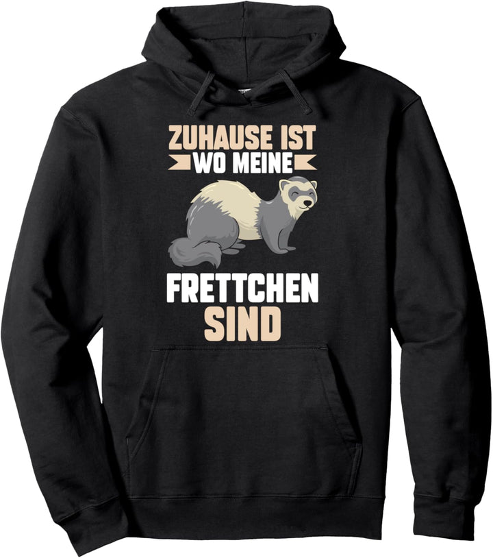 Frettchen Pullover Hoodie