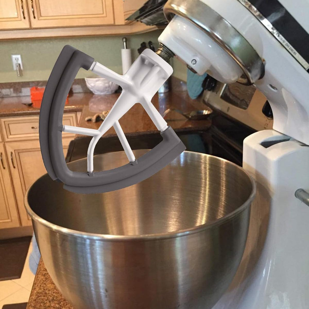 Alnicov Beater mit Schaber für Bowl-Lift-Standmixer