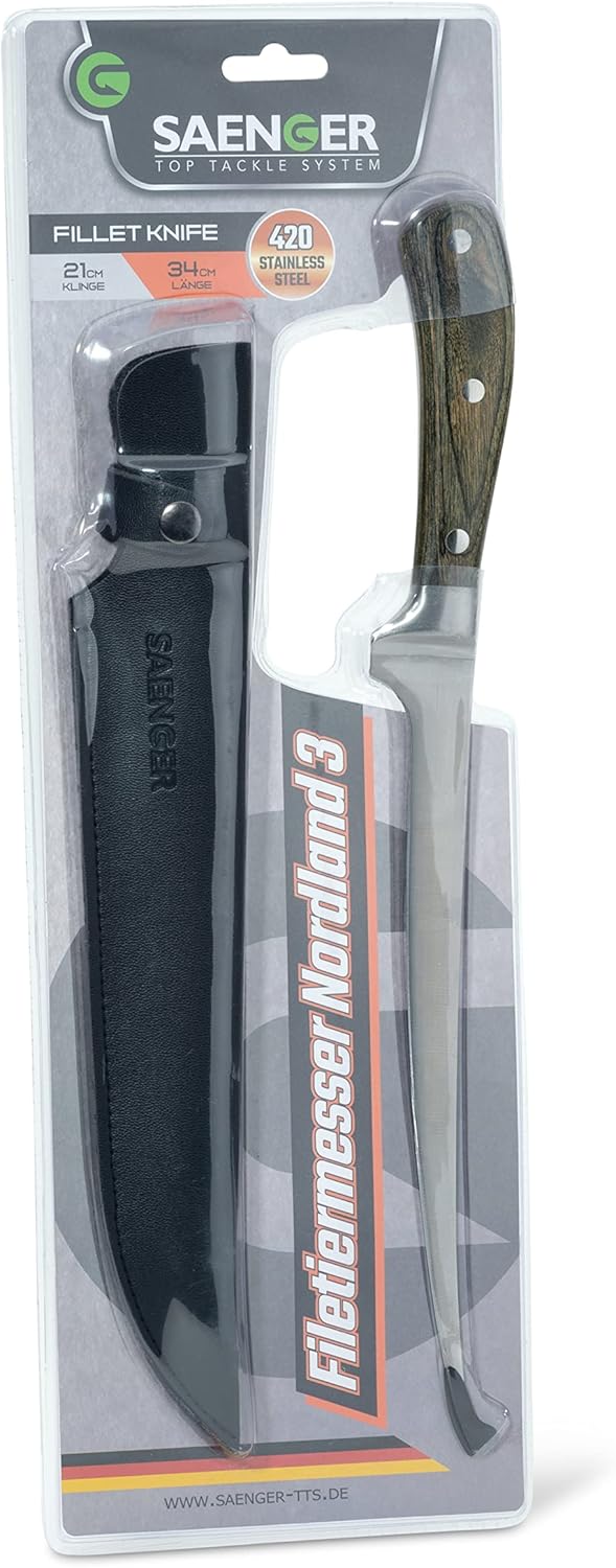 Specitec Filetiermesser NORDLAND 3-34cm Länge von Sänger