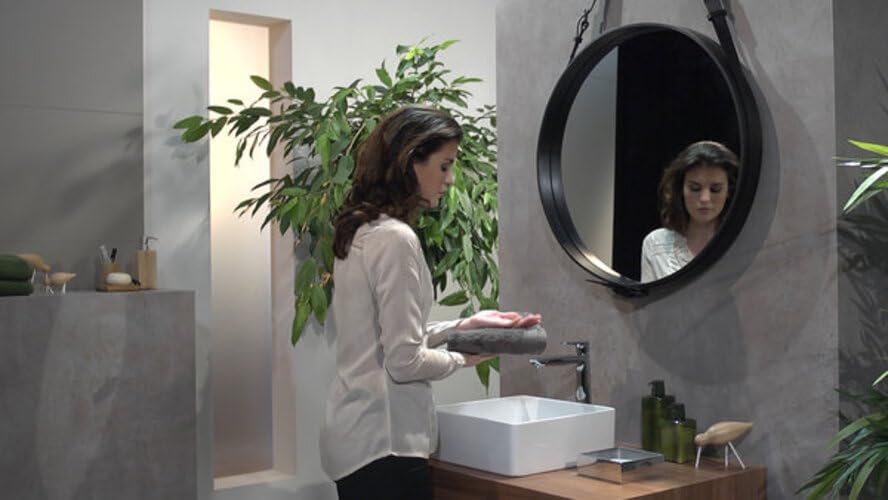 Hansgrohe Talis E Waschtischarmatur 11 ohne Ablaufgarnitur Brushed Schwarz Chrome Auslaufhöhe 240mm
