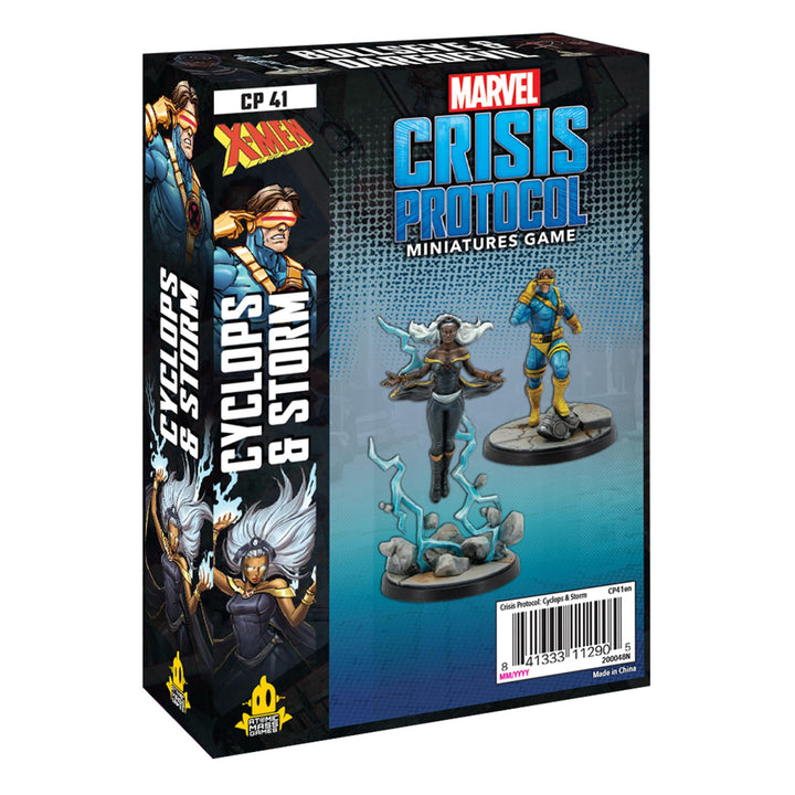Atomic Mass Games - Marvel Crisis Protocol: Character Pack: Storm and Cyclops - Miniature Game 2. Ch