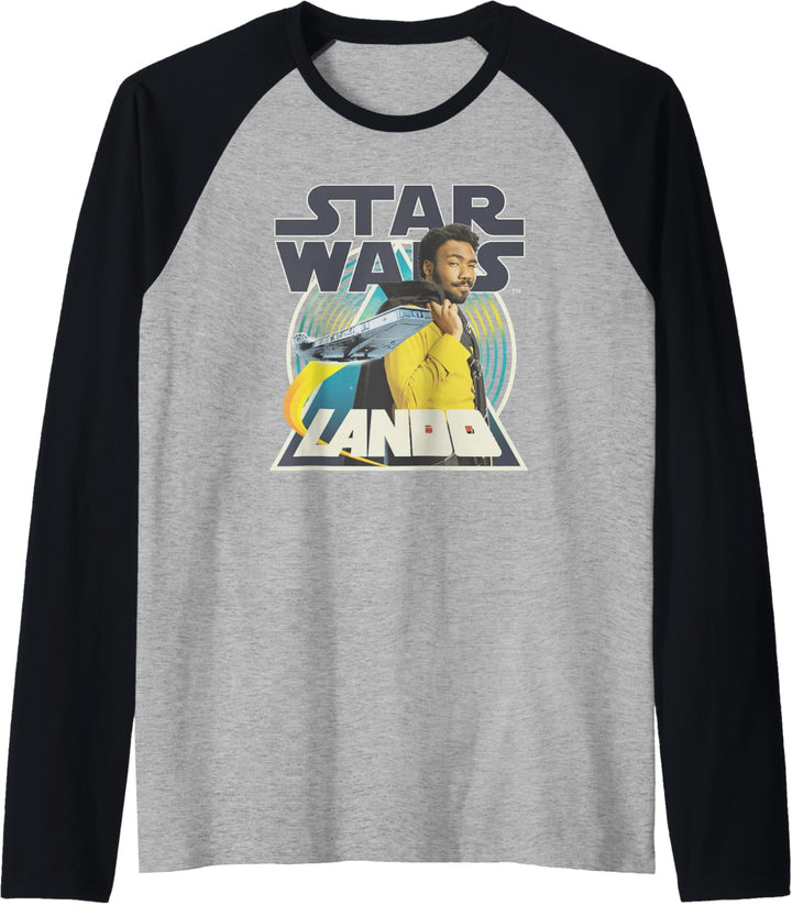Star Wars Han Solo Movie Lando Geo Triangle Raglan