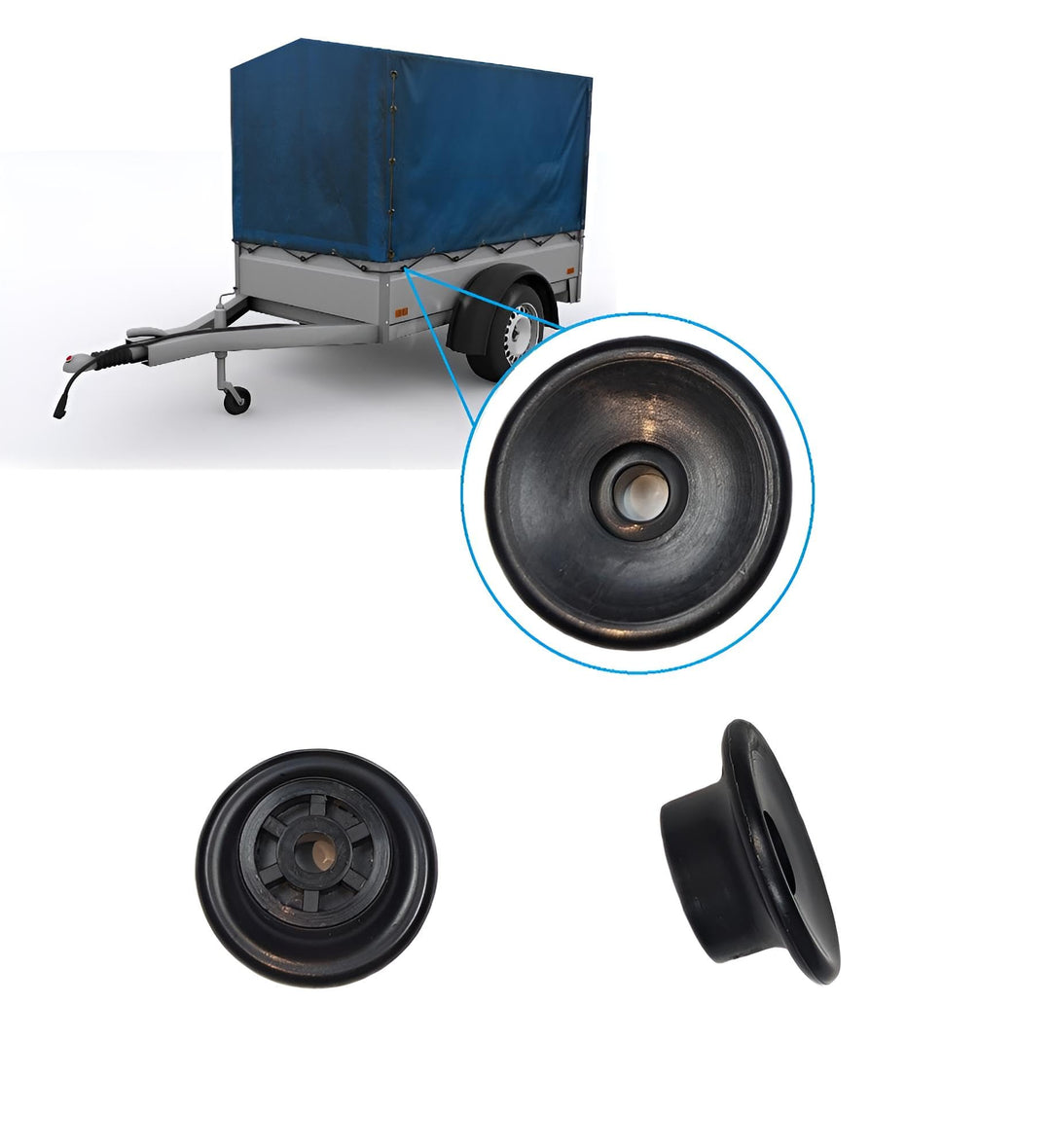EnB Abspannhaken 30 mm – 20 Stück Anhängerhaken – Made in Germany – rostfrei & zugfest – Planenbefes