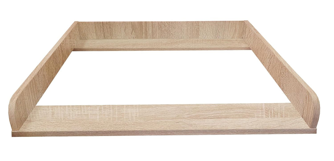 Shefa Kids Wickelaufsatz 800 für Ikea Kommode der Serien MALM, HEMNES und NORDLI, Universal, Eiche,