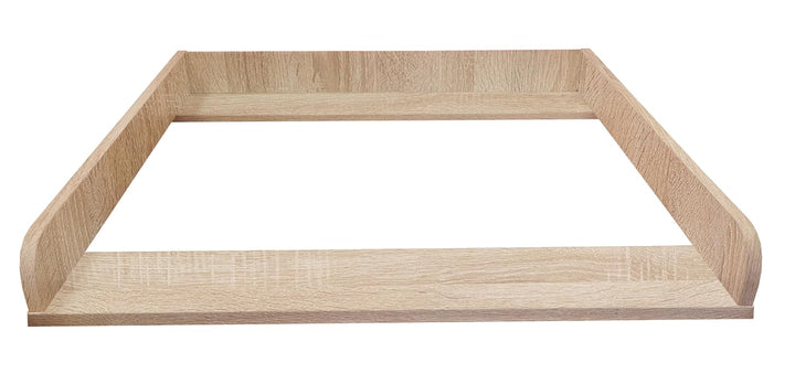 Shefa Kids Wickelaufsatz 800 für Ikea Kommode der Serien MALM, HEMNES und NORDLI, Universal, Eiche,