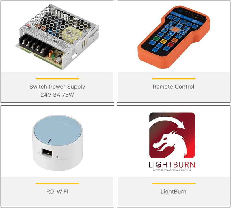 Cloudray Ruida Rdc6445S CO2 Controller DSP Controller Rdc6445 CO2 Laser Ruida Controller Laser Cutte