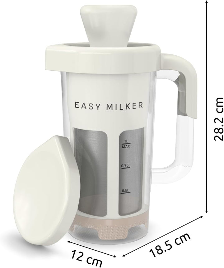 Tefal Easy Milker Pflanzenmilchmaschine, 1 Liter, schnell und einfach, kompatibel mit allen Stabmixe