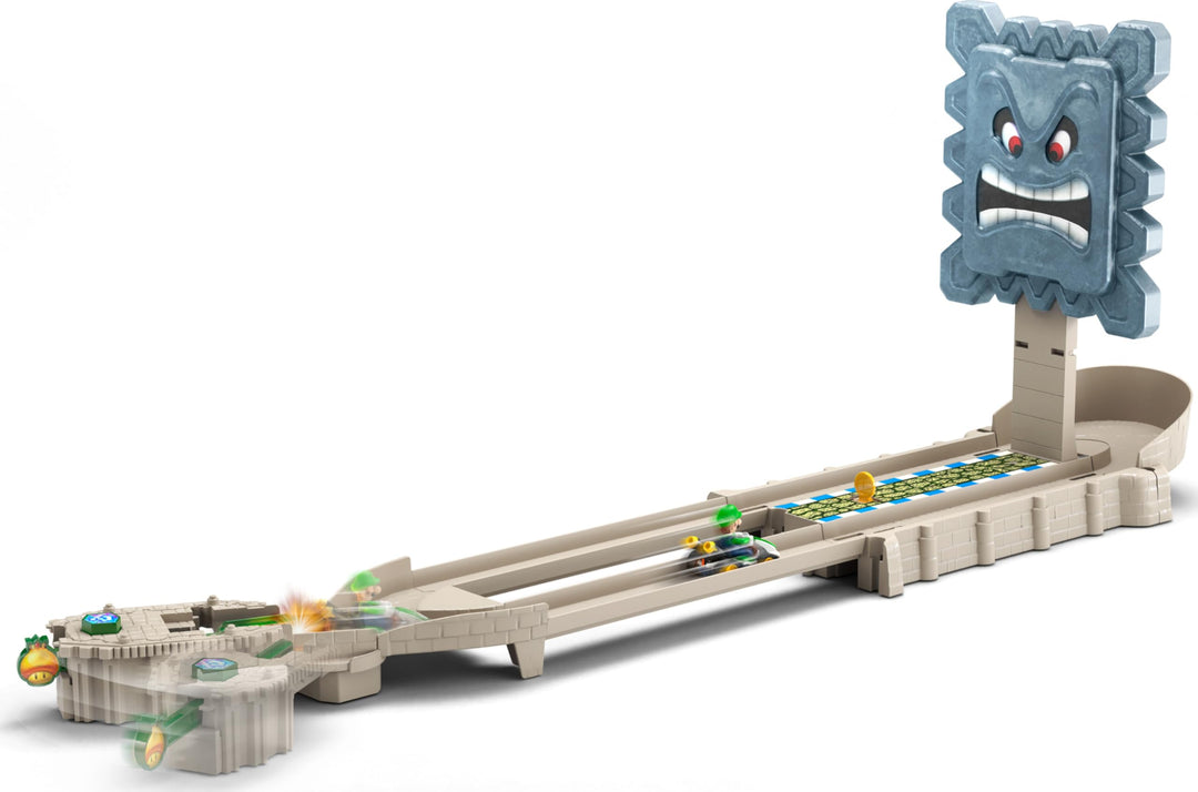Hot Wheels Mario Kart Trackset - Ruinen-Bahn mit Mario Die-Cast-Kart für Kinder ab 5 Jahren, stunden
