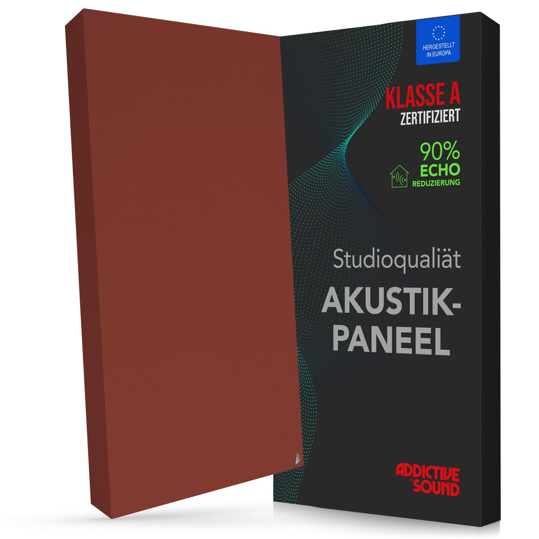 Addictive Sound Schallabsorber Wand Premium, Studioqualität-Akustikpaneel mit Akustikwolle, Klasse A