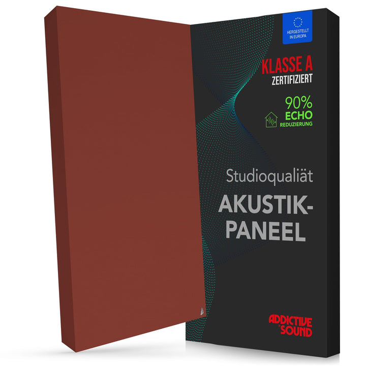 Addictive Sound Schallabsorber Wand Premium, Studioqualität-Akustikpaneel mit Akustikwolle, Klasse A